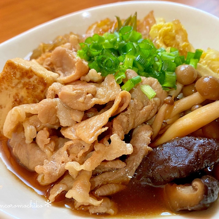 すき焼き気分♡濃い肉豆腐